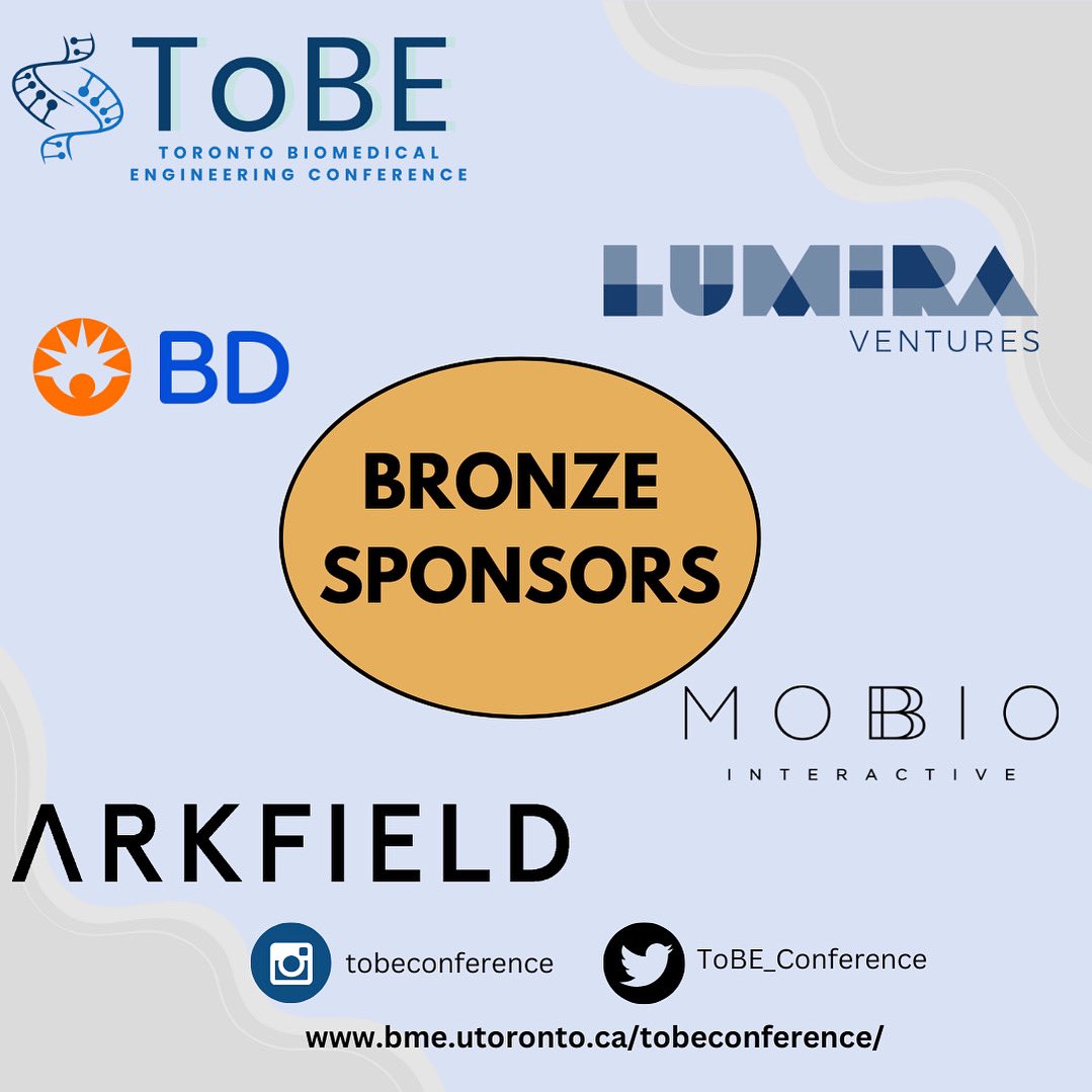 Thank you to our bronze tier sponsors— <a href="/BDinCanada/">BD-Canada</a> <a href="/LumiraVentures/">Lumira Ventures</a>, Arkfield, Mobio Interactive!

Your contributions help drive innovation, and we can’t wait to bring the community together on May 9. See you there!