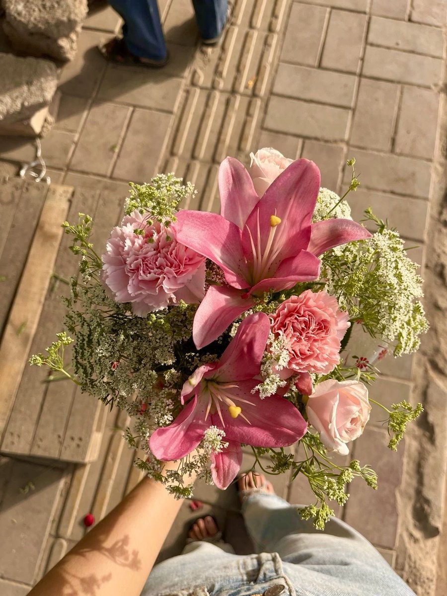 Pretty flowers bouquet