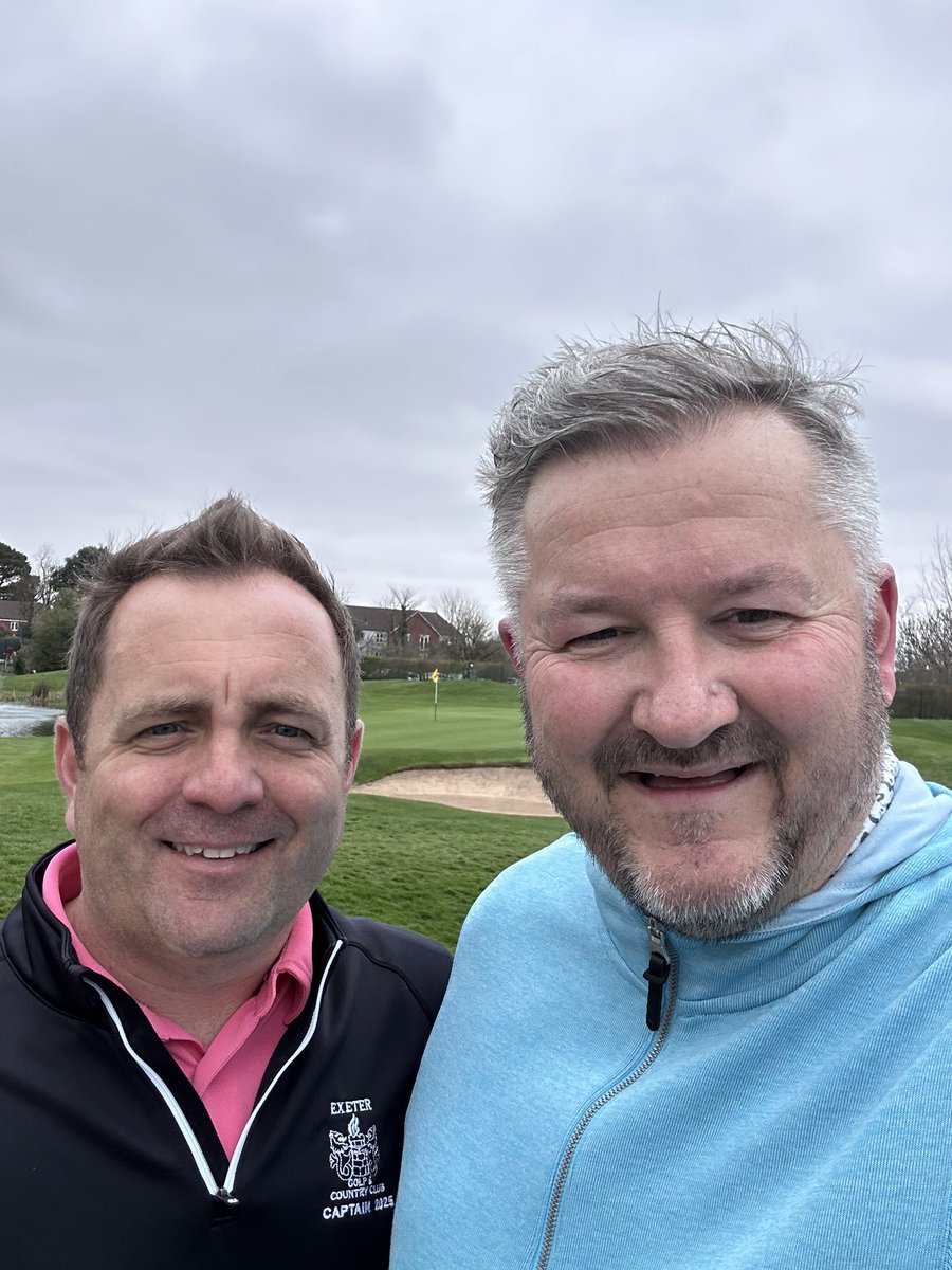 Great to be back playing <a href="/DevonAlliance/">Devon Alliance</a> after a tough 4 months! Massive thanks to the <a href="/exetergcc/">Exeter Golf & Country Club</a> members for a day of fun and to my partner, Mr Captain, we let ourselves down a bit front 9, but 6 birdies in the last 7 holes saw us claim 2nd place! 💪 great to be back! #golf #fun