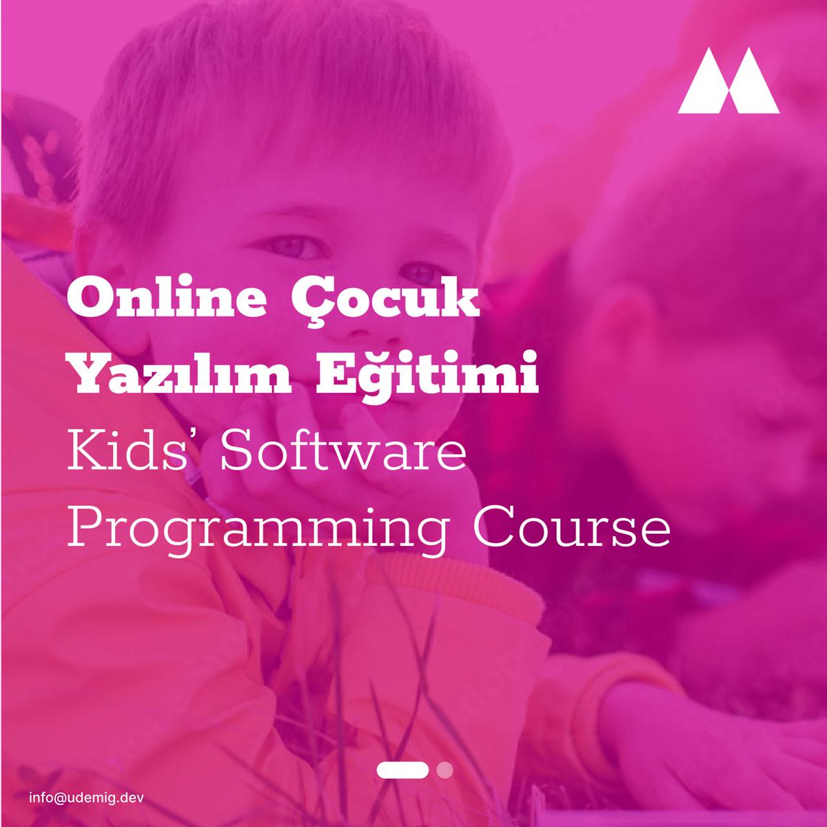 isveckrali_'s tweet photo. 10-16 YAŞ ARASI ÇOCUKLAR İÇİN ONLINE YAZILIM EĞİTİMİ.

Her Cumartesi ve Pazar; Türkiye Saati ile 18.00(1.5 saat)
Algoritma, HTML, CSS, JS, GİTHUB ve Projeler Yapacaklar.
Dersler 0 dan başlıyor ileri düzeye gidiyor eğitimler.
- Online eğitim Zoom üzerinden yapılıyor.
- Ders Kayıtlarını izleyebiliyorlar
-Örnek Videolar: https://t.co/eQ8MNlIJqk
Kursun sonunda şirketimiz tarafından sertifika verilecektir.
Kursun sonunda artık yazılım yapacak, proje üretebilecekler.
Kazanımlar:
- Yapılsal, Analitik, Mantıksal, Sistematik ve Algoritmik Düşünme.
- Karmaşık Problemleri Çözme ve Çözüm yolu üretme.
- 1 Yazılım dili öğrenme.
- Proje yapabilme. Link: https://t.co/F2Y8z8hNbX
Avrupa, USA, Kanada, İngiltere ülkeleri ücret 300$,
Türkiye ve Diğer Ülkeler ücret 200$ toplamda.
Başlangıç Tarihi: 5 Nisan(4 ay)
Ön kayıt için lütfen, program adını 'Çocuk Yazılım' info@udemig.dev  mail adresine mail atınız.
Eğitime katılan öğrenciler arasında yapılacak çekiliş ile 1 adet Telefon hediye edilecektir.

#udemig
