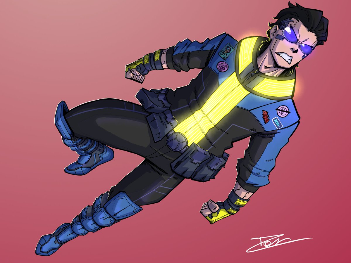 ianarcanj0's tweet photo. artistas, mostrem seu trabalho mais popular

a galera gostou msm do Invencível Cyberpunk https://t.co/kEWctevEap