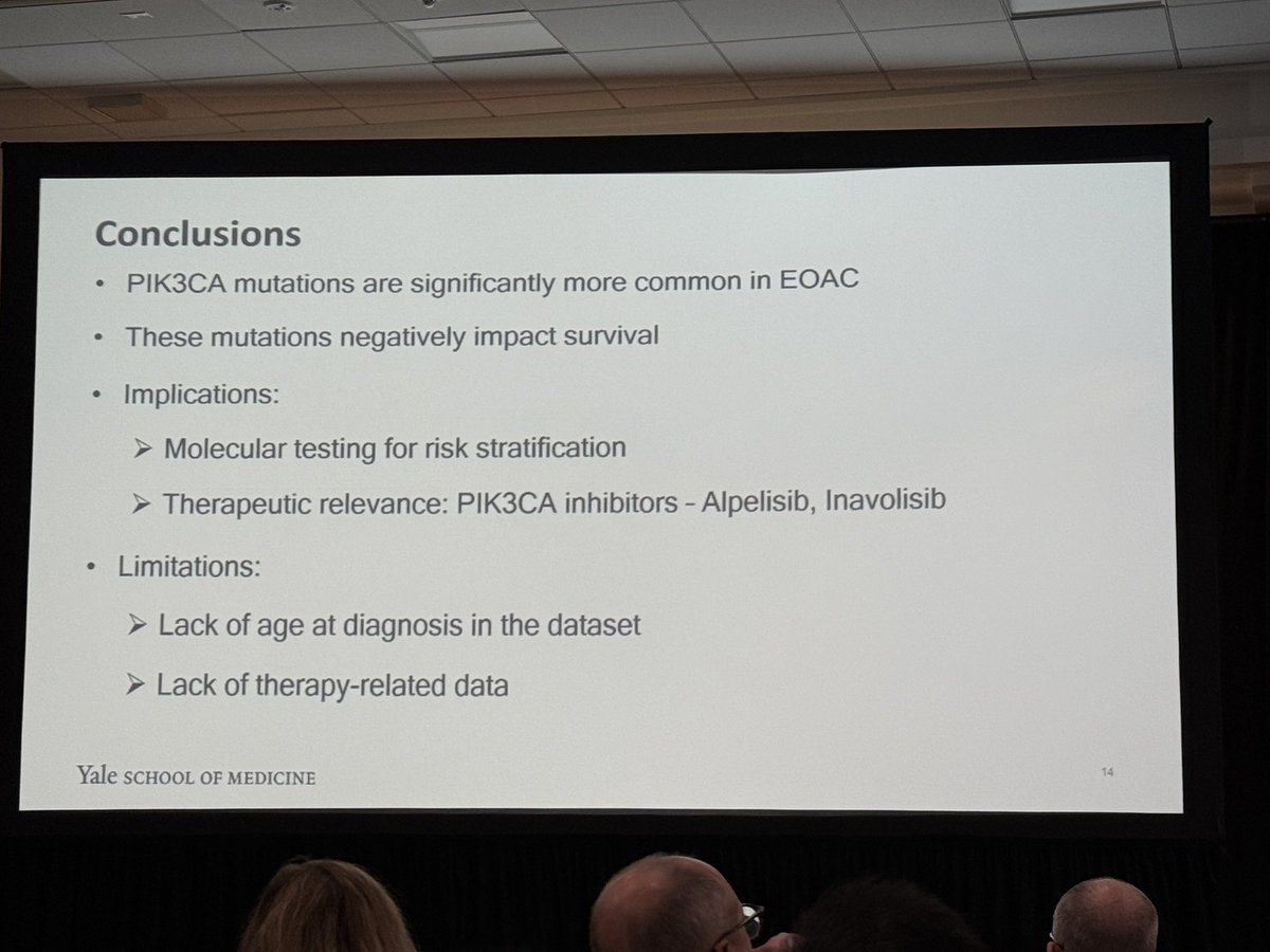 Yale Cancer Center (@yalecancer) on Twitter photo .<a href="/princygupta19/">Princy Gupta</a> <a href="/YaleSurgery/">Yale Surgery</a> highlights the prevalence of PIK3CA mutations in early onset appendix cancer and associated worse survival rates #SSO2025. <a href="/kturaga/">Kiran Turaga</a> <a href="/YaleSurgery/">Yale Surgery</a> <a href="/SocSurgOnc/">Society of Surgical Oncology</a> <a href="/SmilowCancer/">Smilow Cancer Hospital</a> .<a href="/princygupta19/">Princy Gupta</a> <a href="/YaleSurgery/">Yale Surgery</a> highlights the prevalence of PIK3CA mutations in early onset appendix cancer and associated worse survival rates #SSO2025. <a href="/kturaga/">Kiran Turaga</a> <a href="/YaleSurgery/">Yale Surgery</a> <a href="/SocSurgOnc/">Society of Surgical Oncology</a> <a href="/SmilowCancer/">Smilow Cancer Hospital</a>