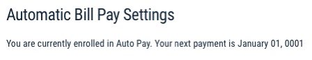 My next bill is due on January 1, 0001. Either I’m in serious debt, or this is a time-travel experiment gone wrong.