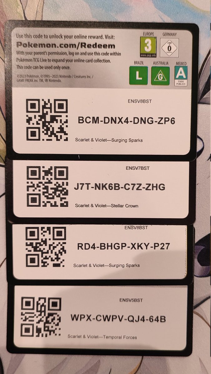 ShinyVaultUK's tweet image. A few Pokemon code cards up for grabs 👍

#pokemontcg #pokemon #pokemoncodecards