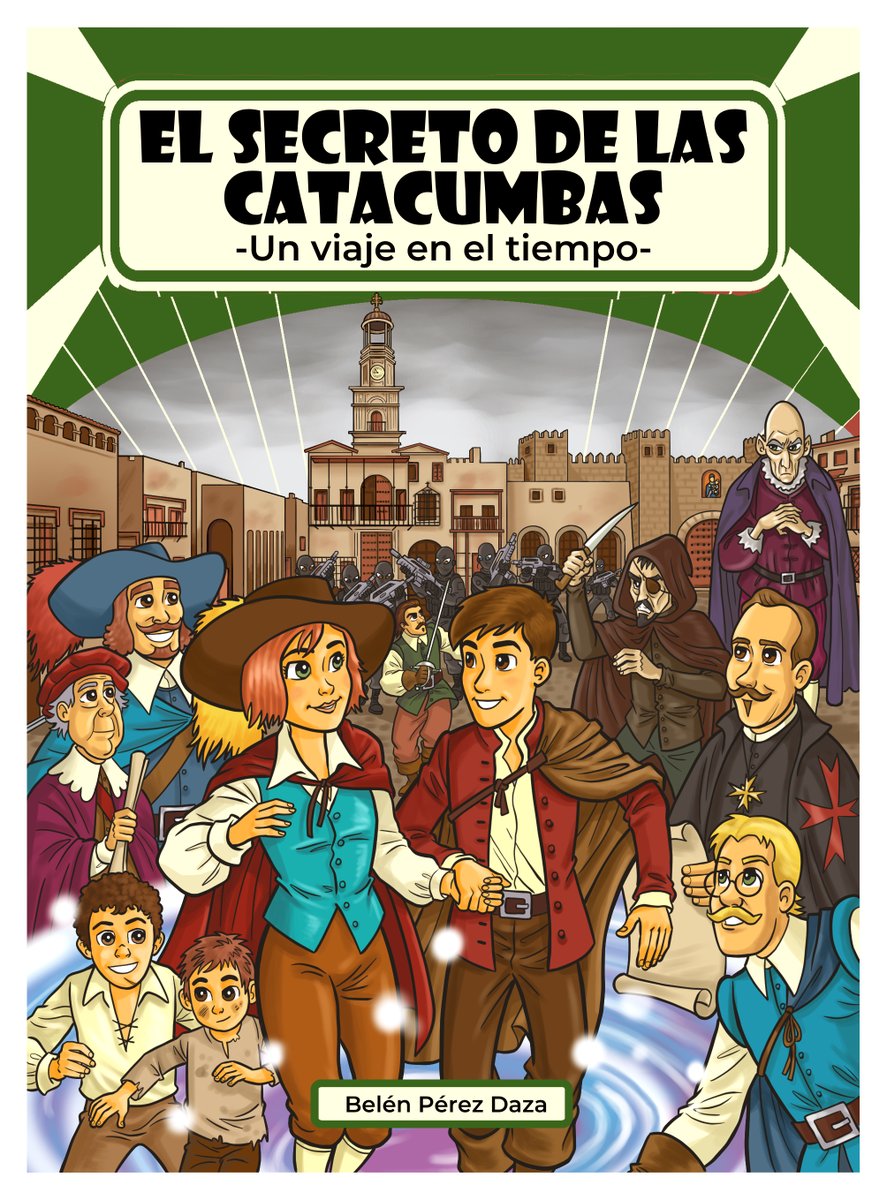 La trilogía de Viajes en el tiempo de Belén Pérez Daza, culmina con El secreto de las Catacumbas, una  aventura en la que está muy presente el Teatro, y nos pasea por el Cádiz del siglo XVII cuando Lope de Vega  #Literaturainfantiljuvenil #teatro  #cadiz #EMayi #belenperezdaza