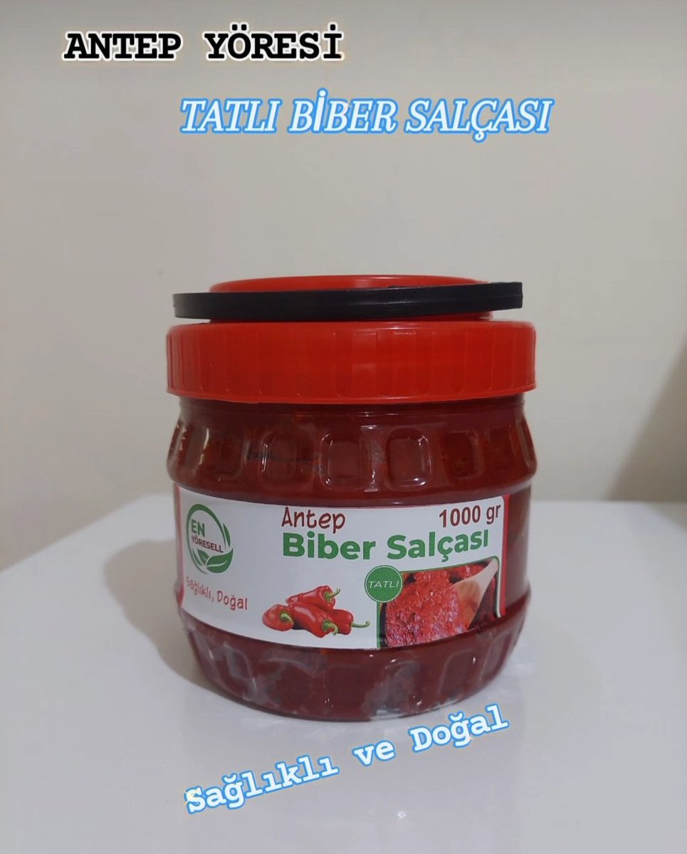 Antep Yöresi Tatlı Biber Salçası 
Sağlıklı ve Doğal 🌶🌶🌶