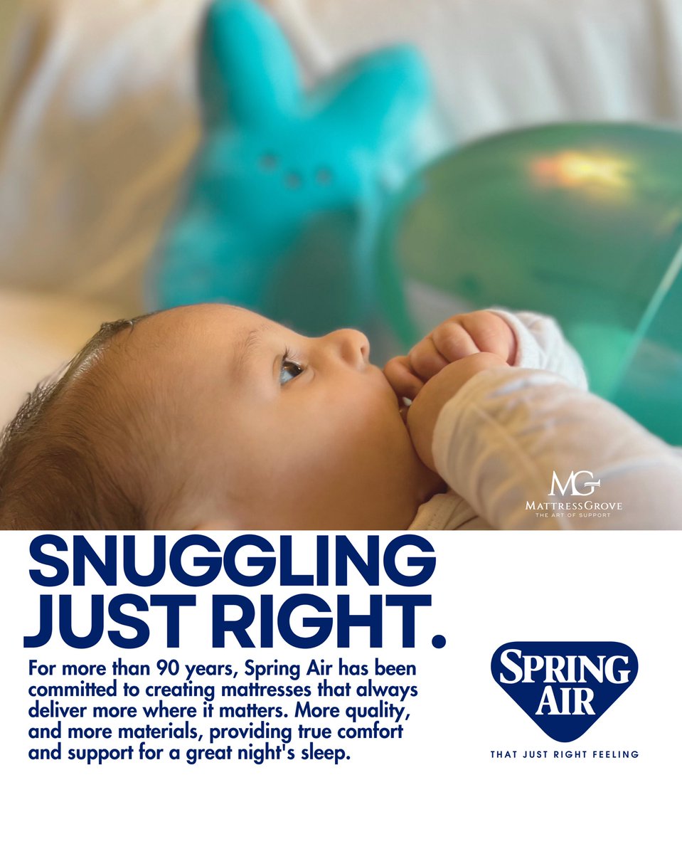 MattressGrove's tweet image. #sleep #DreamBig #springair