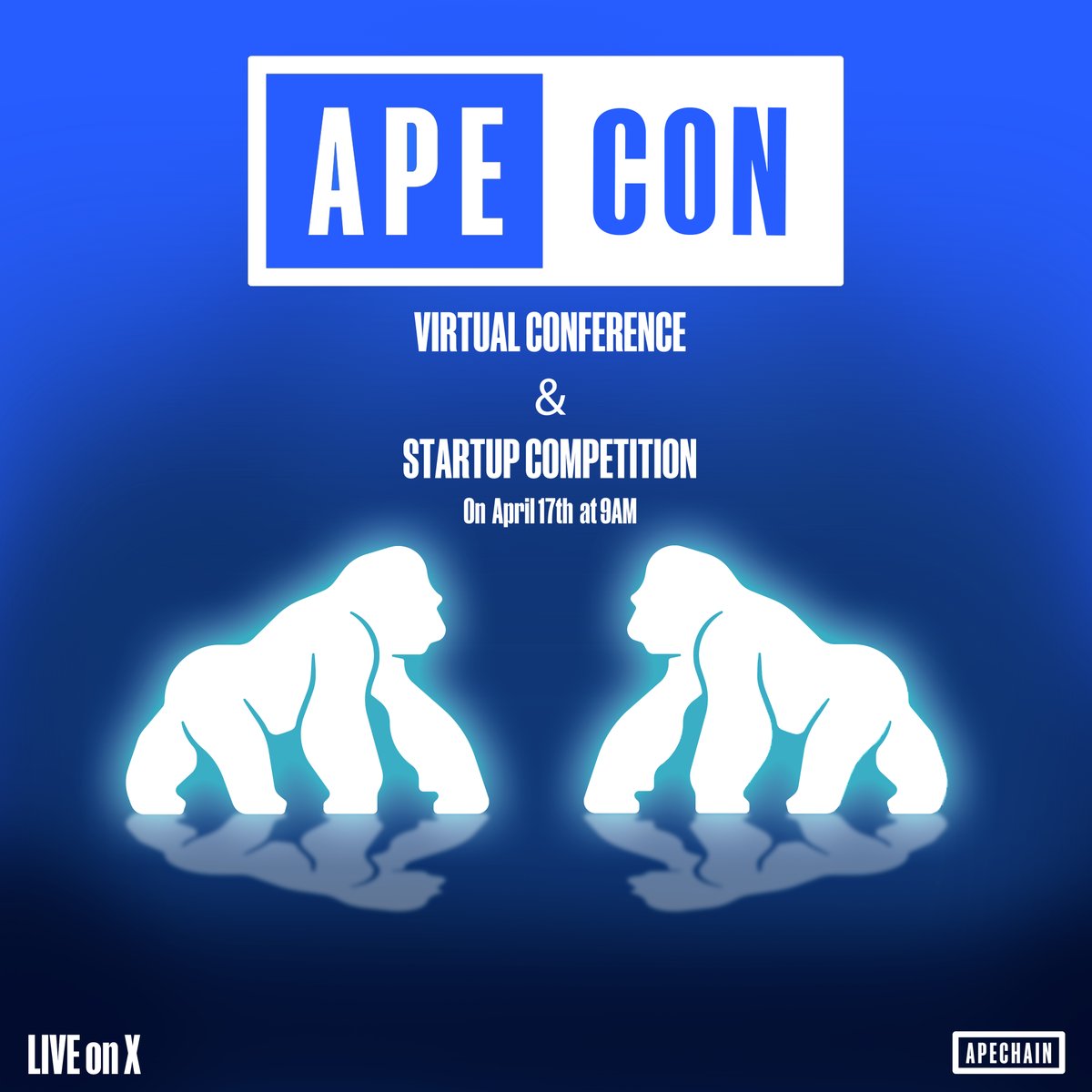 Captain Zwingli ๐๐๏ธ (@chrisjourdan) on Twitter photo ๐ขBREAKING: 1st ApeCon announced for April
ApeChain Builders Conference & Startup Competition๐
sponsored by <a href="/ThankApe/">Thank APE: Built by ApeCoin</a>
5K $APE to winning team & many other prizes
Kickoff Keynote with <a href="/CryptoGarga/">Garga.eth (Greg Solano)</a>
& several panels with leading builders
Excited to be co-hosting w/ ๐ขBREAKING: 1st ApeCon announced for April
ApeChain Builders Conference & Startup Competition๐
sponsored by <a href="/ThankApe/">Thank APE: Built by ApeCoin</a>
5K $APE to winning team & many other prizes
Kickoff Keynote with <a href="/CryptoGarga/">Garga.eth (Greg Solano)</a>
& several panels with leading builders
Excited to be co-hosting w/