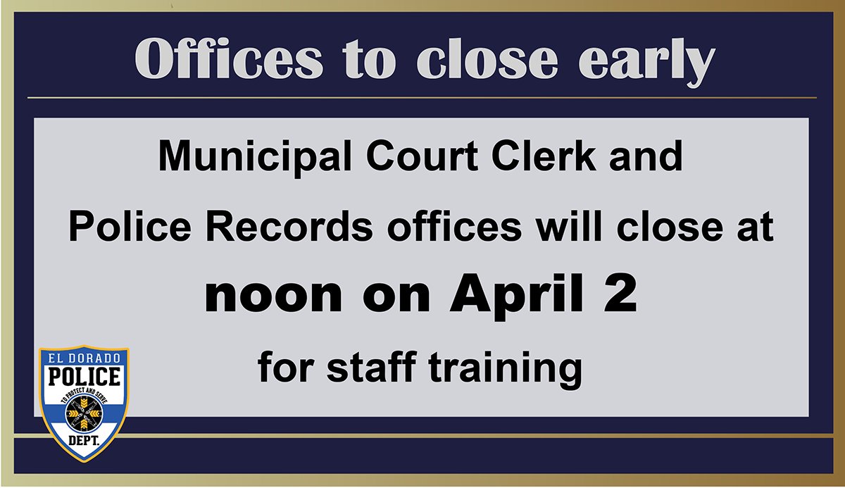 ElDoradoPolice (@eldoradopolice) on Twitter photo 