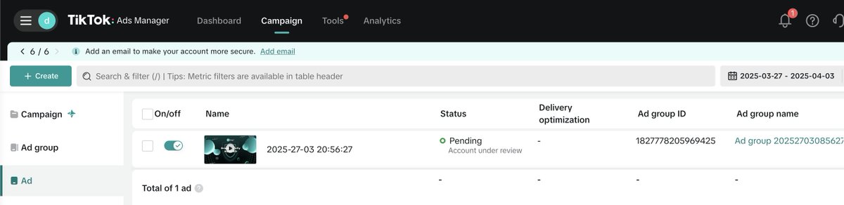 We've submitted and paid for Ads on TikTok to boost exposure.

Visit our TikTok @ DroprFun and hit a follow! 

#BABA $BABA #DROPR