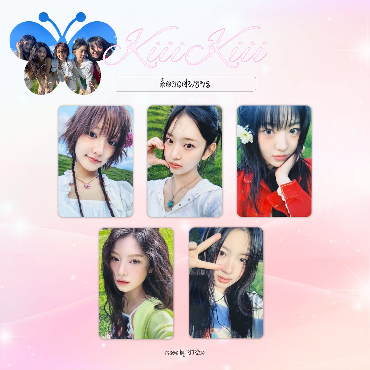 🐞] KiiiKiii Uncut Gem Debut OT5 Soundwave 1.0 Pre-Order Benefit