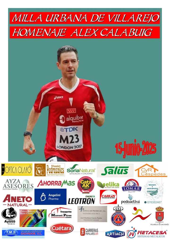 <a href="/AtletismoSuanze/">Atletismo Suanzes</a> me ayudas con un RT, y damos a conocer nuestra Milla que esté año homenajea al gran Alex Calabuig