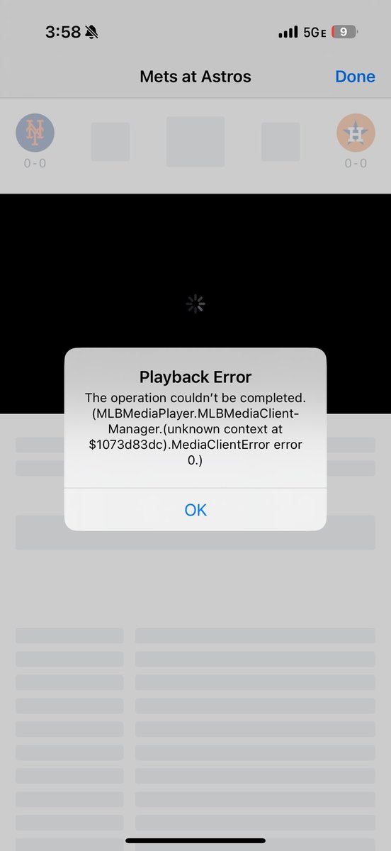I canceled my cable and got the <a href="/SNYtv/">SNY</a> package via the <a href="/MLB/">MLB</a> app. It’s opening day and the app doesn't work. 

I know you don't own SNY or control the MLB App but help me <a href="/StevenACohen2/">Steven Cohen</a> you are my only hope.

#LGM