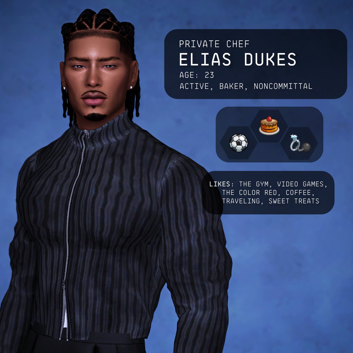 digidahn's tweet image. i made mariah and elias their own character sheets,, #ShowUsYourSims