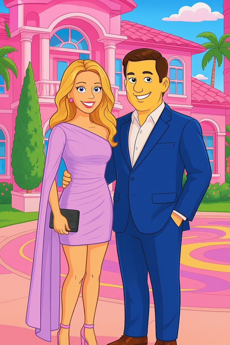 Today's AI awesomness is creating my family as <a href="/TheSimpsons/">The Simpsons</a> characters. 

And Anime and, of course, Barbie (looking good)!