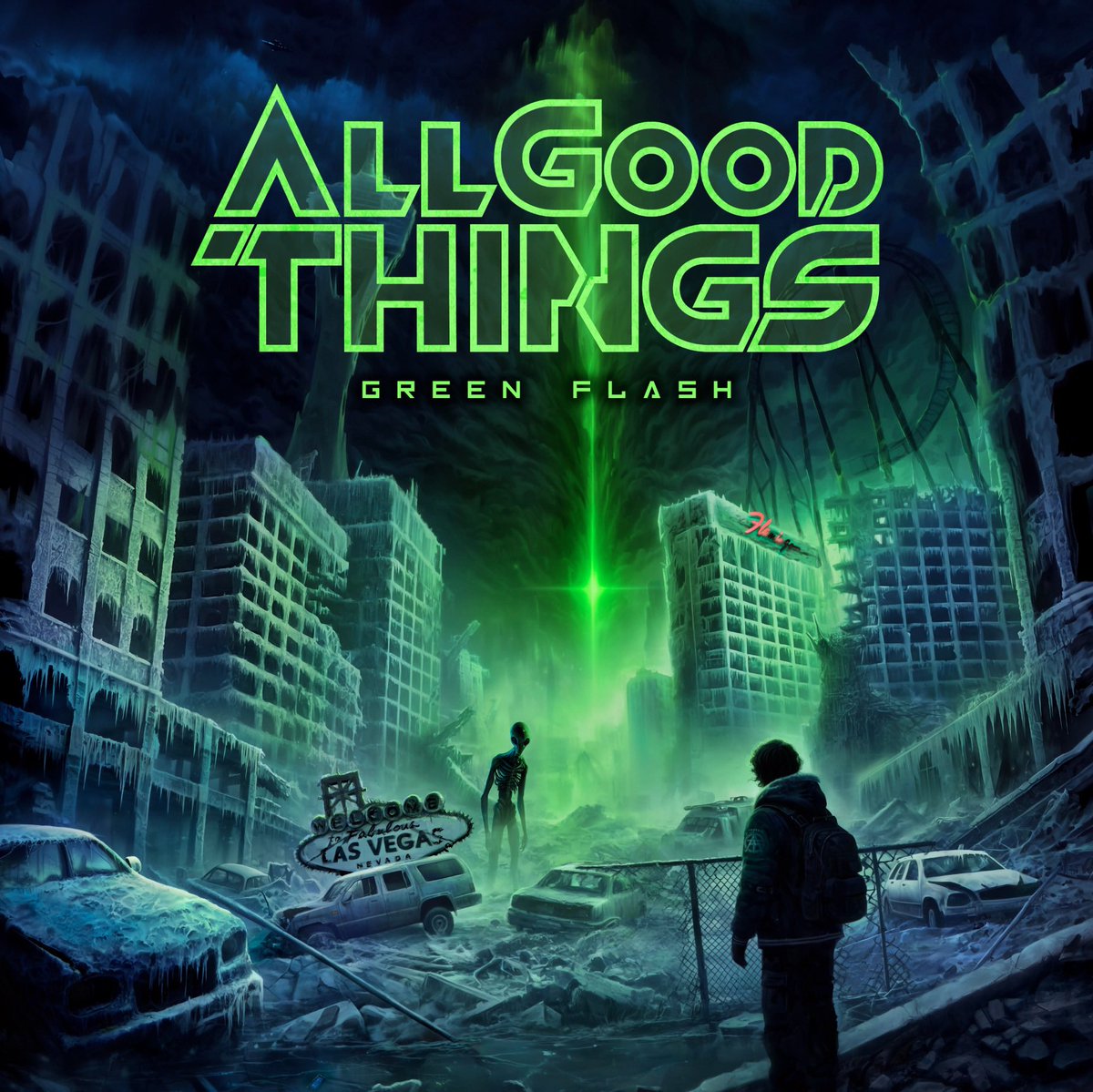 It’s here— GREEN FLASH ❇️🛸 Our latest single landed last Friday, and the truth is out there...

Have you heard it yet? If you’ve taken the ride, drop a 👽 in the comments and let us know what you think!  li.sten.to/greenflash

#GreenFlash #NewMusic #AllGoodThings