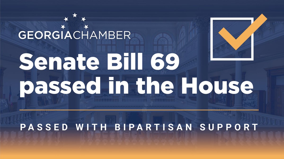 Thank you <a href="/GaHouseHub/">Georgia House of Representatives</a> &amp; <a href="/JonBurnsGA/">JonBurnsGA</a> for passing #SB69, the second bill in <a href="/GovKemp/">Governor Brian P. Kemp</a>'s #TortReform package, with a bipartisan vote. SB 69 will protect our courts from hostile foreign actors and out-of-state forces. #GAPOL

Read more from <a href="/cclark_georgia1/">Chris Clark</a>: loom.ly/-FsGSWk