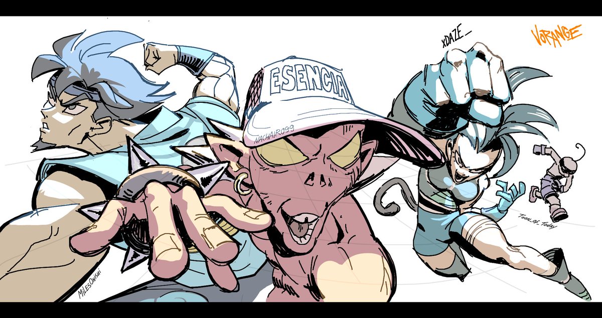 Vorang3's tweet image. Homies ocs cuz I love em' π
