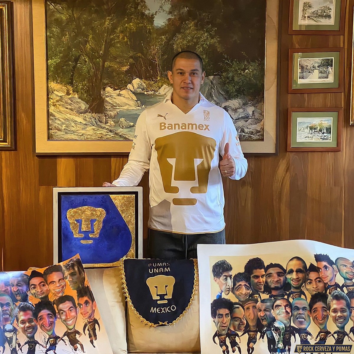 ROCK CERVEZA Y PUMAS tweet media