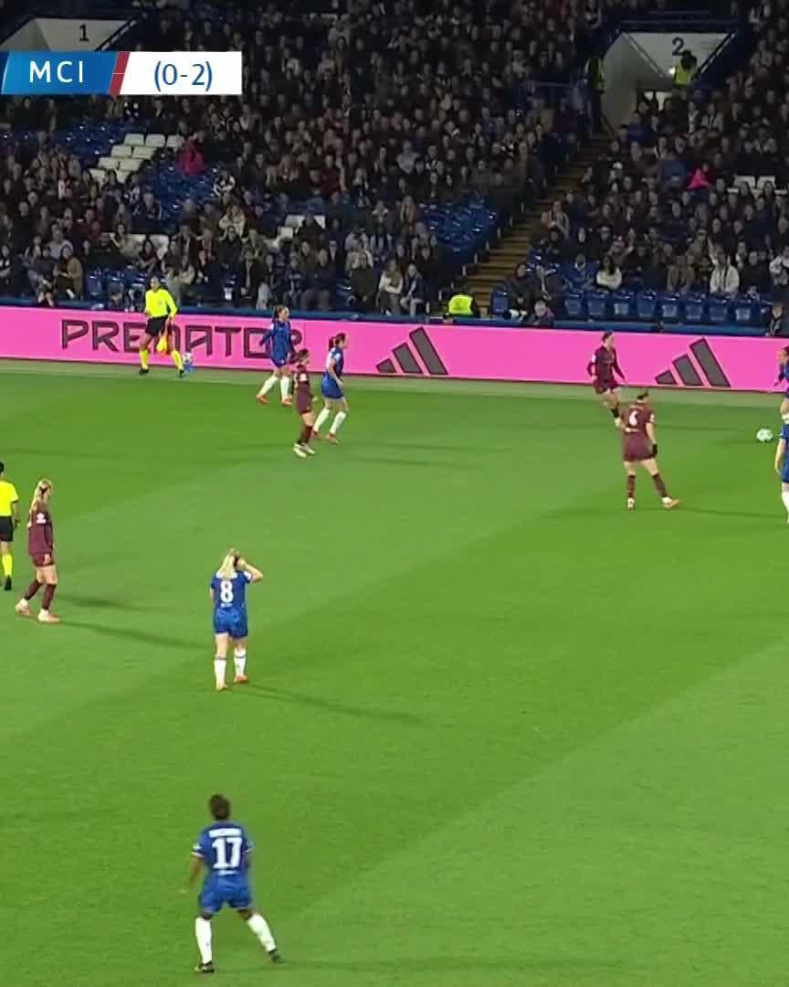 💥 SANDY BALTIGOAL ❗Chelsea reduce the aggregate and are just a goal away from getting level with Manchester City.Watch the game live on DAZN and join the DAZN FanZone ▶️  #UWCLonDAZN #UWCL