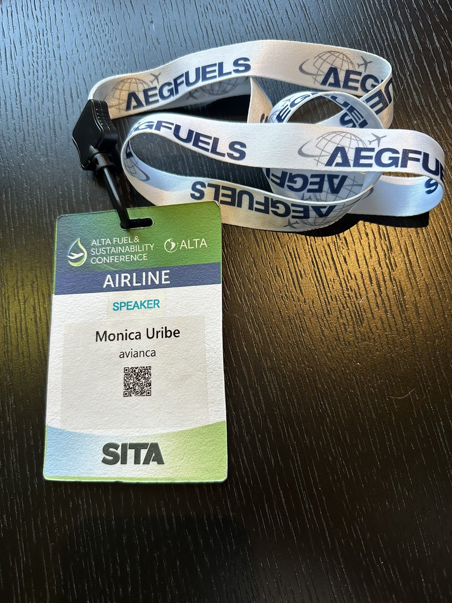 Hoy tuve el gran honor de hacer parte del panel “Sustainable aviation for all: driving innovation and inclusion”- 3er ALTA Fuel &amp; Sustainability Conference. Gracias <a href="/avianca/">avianca</a> por contribuir a un mundo más sostenible e inclusivo, <a href="/ALTA_aero/">ALTA</a> por la invitación. #aviancasostenible 🌿