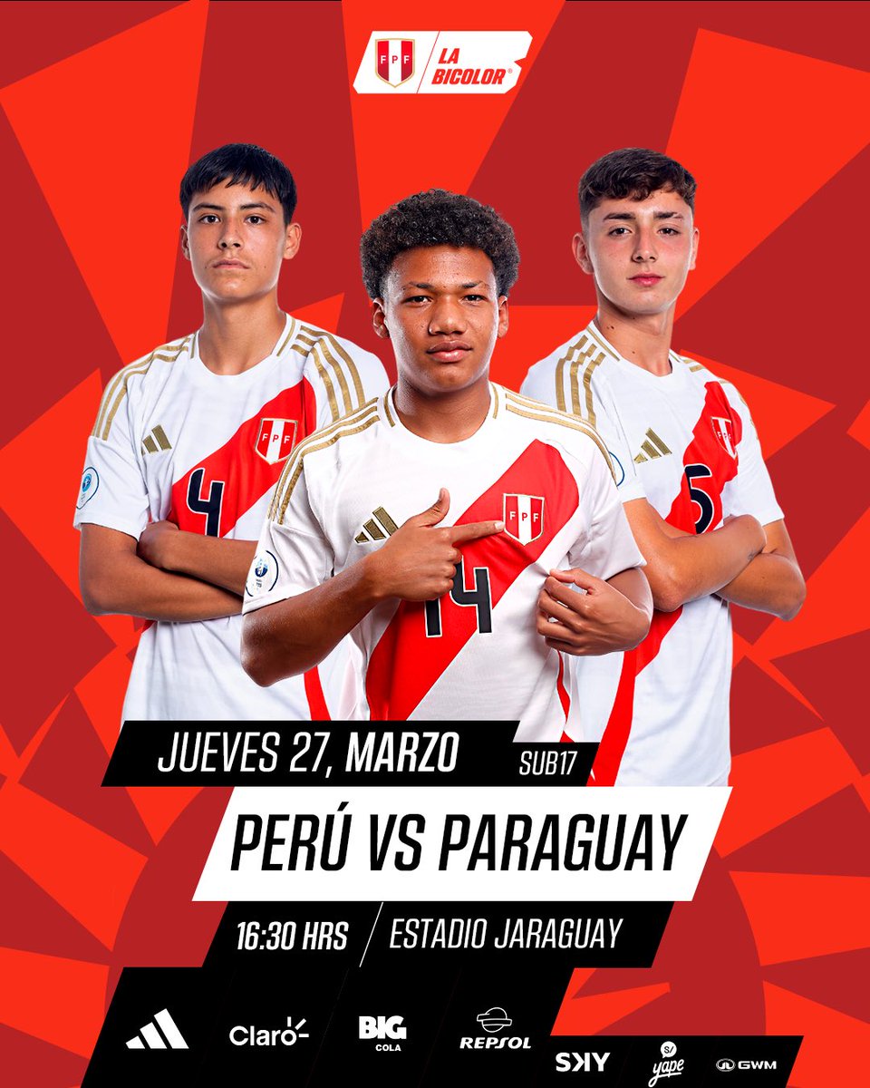 MoisesVPF's tweet image. Hoy arranca el Sudamericano Sub 17 2025 en Colombia que, entregará 7 cupos directos al Mundial de Qatar (noviembre). Esto porque ahora se jugará con 48 equipos por primera vez.

Perú integra el Grupo A junto a Argentina, Chile, Paraguay y Colombia (anfitrión). Los mejores 4…