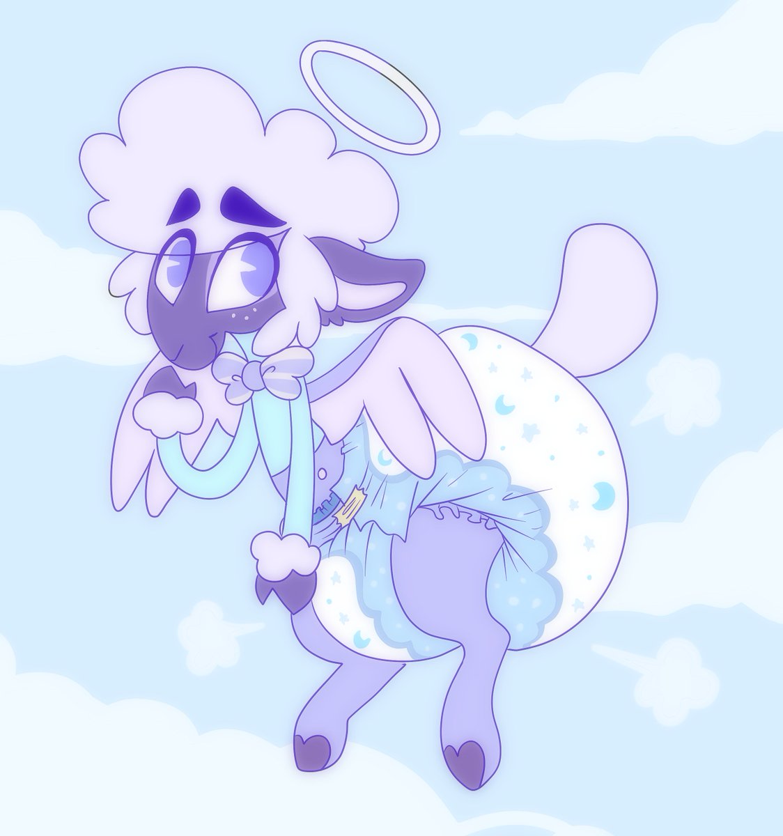 ☁️Collin from Helluva boss - Reward☁️ #ABDL #diaperfur #diaper #babyfur