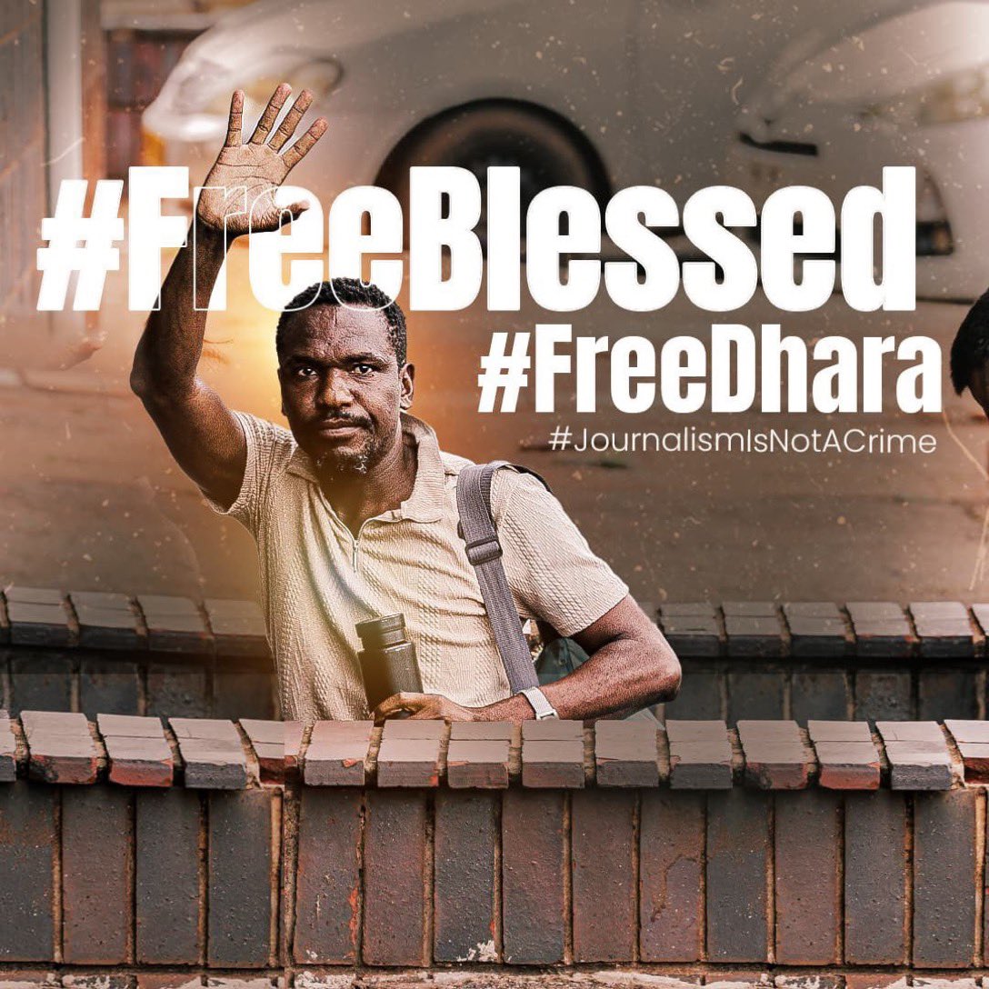 Journalist Blessed Mhlanga remains unjustly imprisoned for simply doing his job. As each day passes, his persecution reminds us that press freedom is under attack. Let’s keep him in our thoughts and continue to demand his immediate release. Journalism is not a crime!