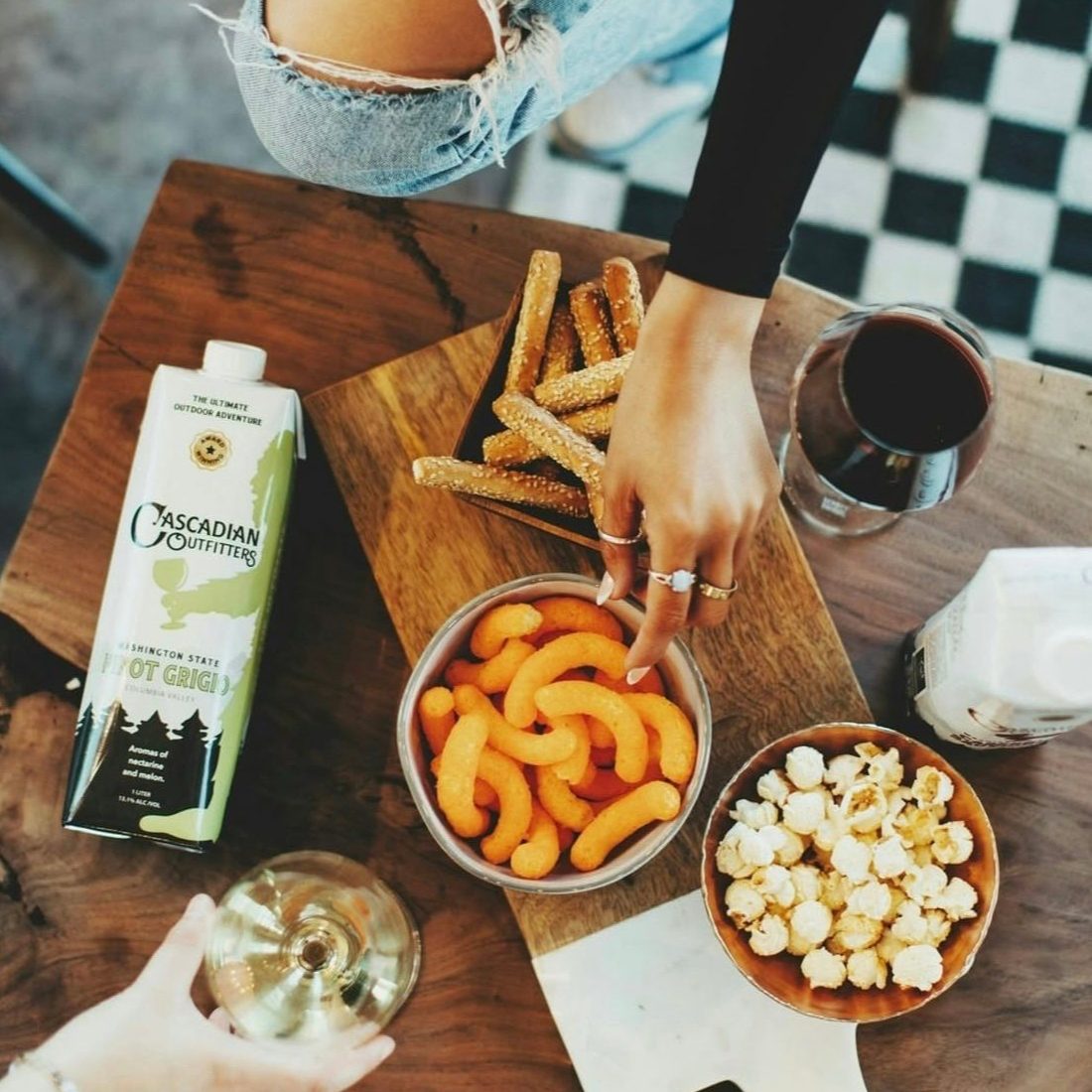 #Baseball is back!  Whether you're watching the @mariners from the ballpark or your couch, there’s no better pairing than #WAwine and your favorite game-day #snacks. Popcorn + Chardonnay? Syrah + a hot dog? We’re here for it. #baseballseason