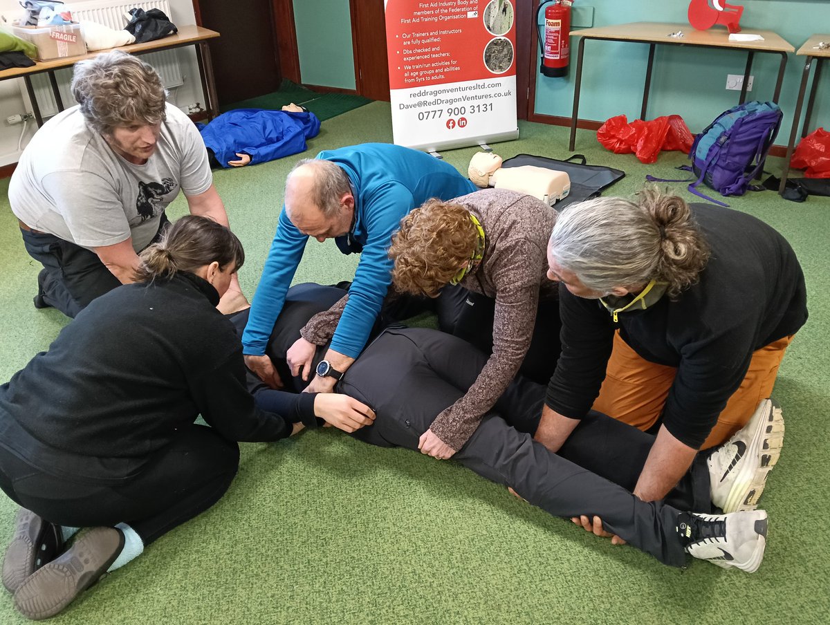 Learn to save the life of a loved one, friend, work colleague or complete stranger.
Our next course is Saturday 26th April at The Gladstone Scout Centre in Hawarden.
Please email Dave@RedDragonVentures.co.uk to book on.
#NWalesHour 
#NorthWalesSocial 
#FirstAidTraining