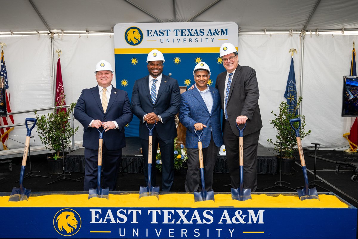 Officially broke ground on the premier events center in Northeast Texas! 

The work has just begun! #HailET