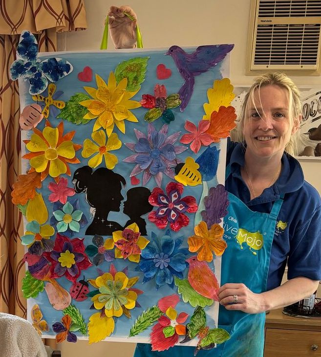 Creative Mojo Coventry, Nuneaton & Warks (@coventrymojo) on Twitter photo This year's <a href="/creativemojo/">Creative Mojo Ltd</a> #MothersDay theme has proved really popular with residents & staff. This beautiful bright collage has been painted by a busy group of lovely residents at #Anchor #TrinityLodge #CareHome #Coventry #creativemojo #Mothersday2025 This year's <a href="/creativemojo/">Creative Mojo Ltd</a> #MothersDay theme has proved really popular with residents & staff. This beautiful bright collage has been painted by a busy group of lovely residents at #Anchor #TrinityLodge #CareHome #Coventry #creativemojo #Mothersday2025