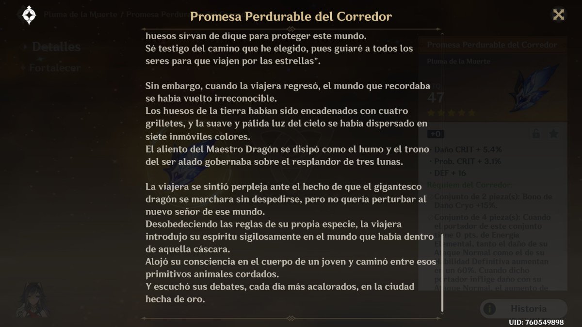Shu_Hoshino's tweet photo. Decid lo que queráis de Genshin Impact.

Decid que es un mal juego.

Decid que es soporífero y tiene mucho texto.

Decid lo que queráis, ya que no dejan de ser opiniones y, por supuesto, el juego tiene cosas que mejorar BASTANTE.

Pero si hablamos de su lore... Genshin es ARTE. https://t.co/FHxRY9ebXK
