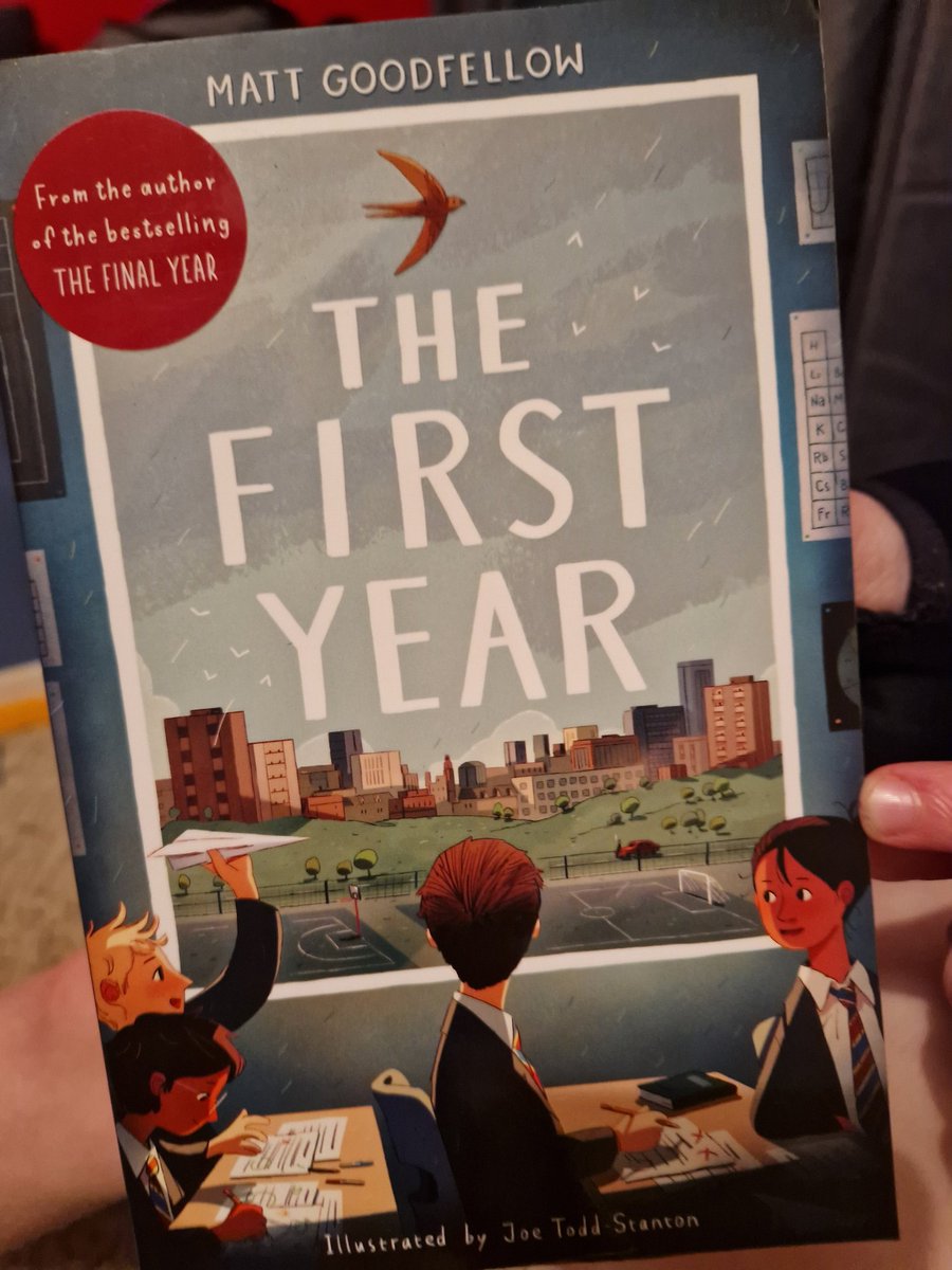 richreadalot's tweet photo. Don't think I've ever seen him so excited about a book arriving! He's been reading for the last 2 hours!
#TheFirstYear by
@EarlyTrain @Joetoddstanton @charliehacking @OtterBarryBooks 

Bound to be brilliant....if i ever get my hands on it! ❤️📖👏🙏
https://t.co/nKzRYACeXF https://t.co/OvA9vfEPVU