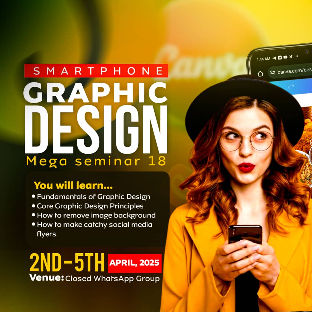 FaithDigitalHub's tweet photo. Get ready for a thrilling experience! 🎉

After teaching over 7,000 individuals, Sir Agenda and his team invite you to a FREE 4-day smartphone flyer design training! 📱 

Secure your spot NOW by clicking the link below
👇👇

https://t.co/Qbpv9ybgIM

#GraphicDesign 
#SmartPhone https://t.co/aPydcCevAS
