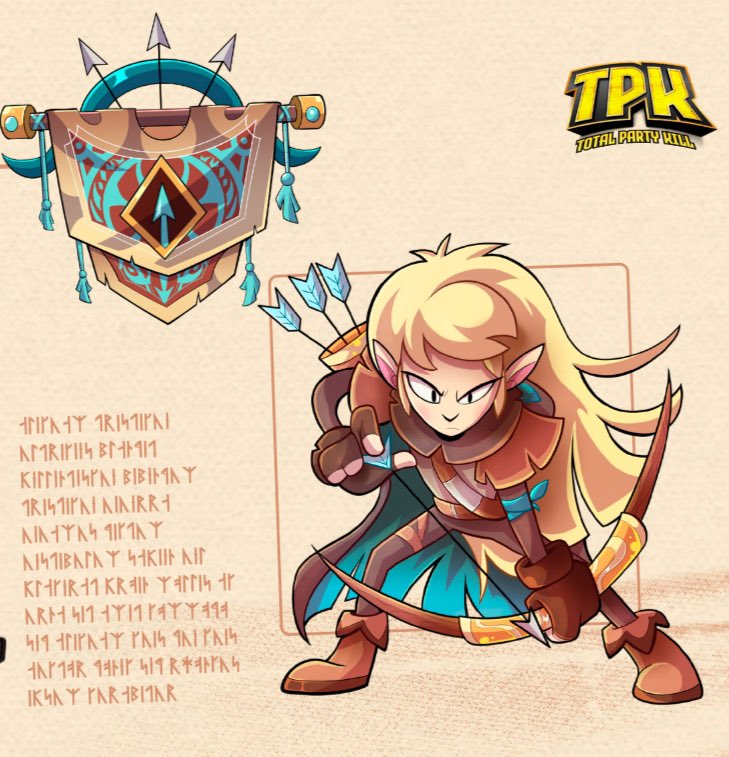 Ningún grupo de Dungeons debería salir de aventuras sin que Brin tuviera su carcaj lleno de flechas!
Nadie dispara mejor con arco