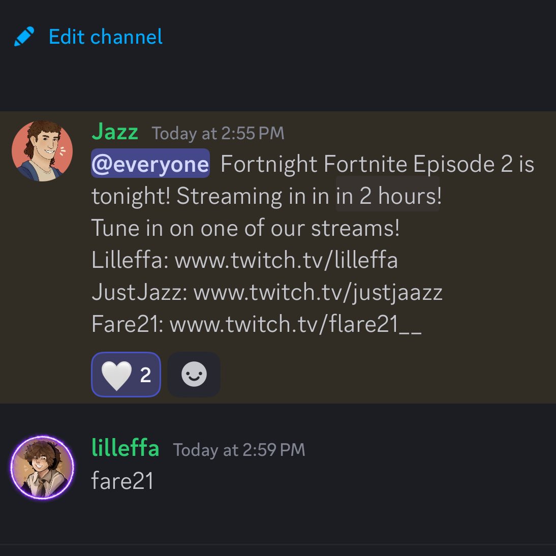 fortnight fortnite tweet media