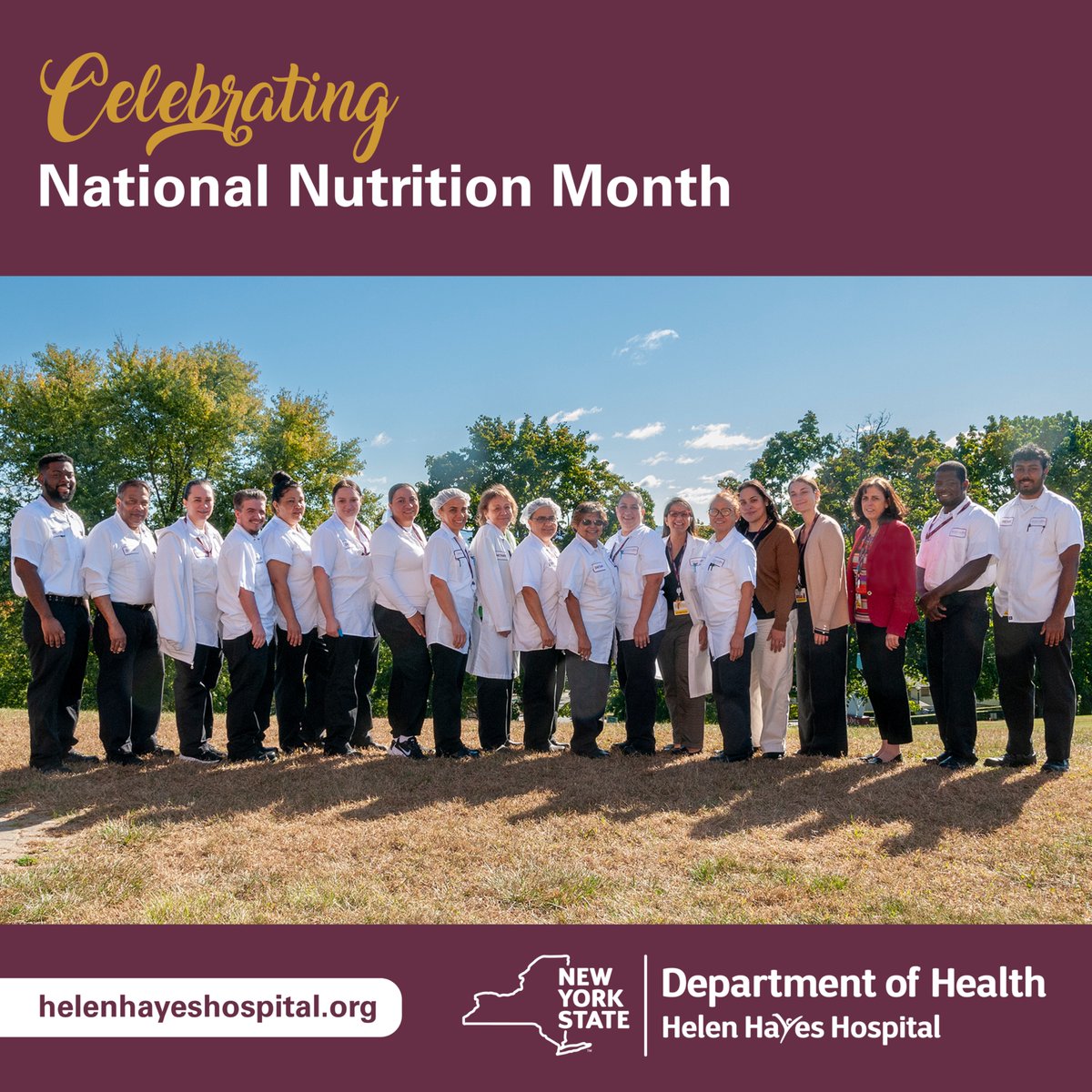 During #NationalNutritionMonth, we thank our amazing Dietary Department for nourishing our patients every day. Their dedication to creating healthy, personalized meals makes a difference in every rehab journey.
