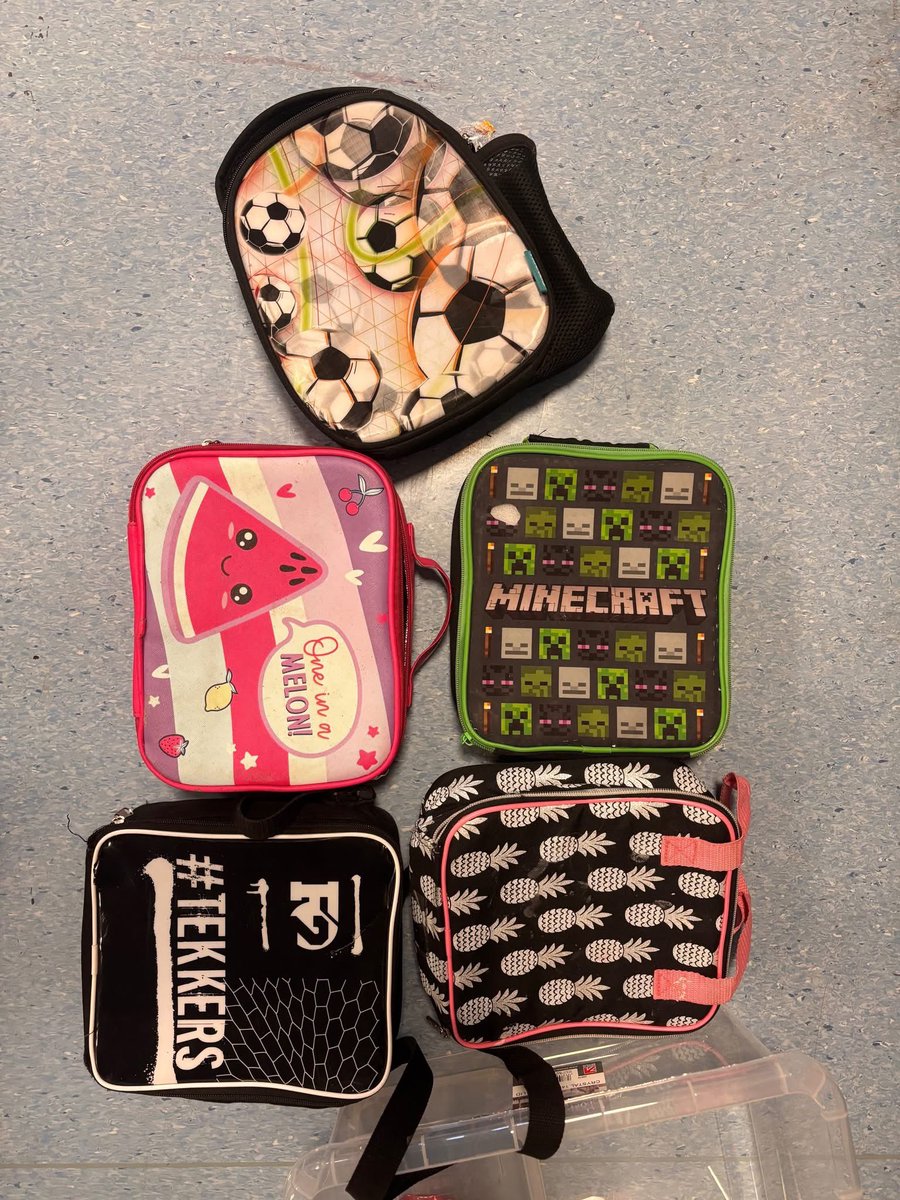 Do you recognise any of these items? Lost property is filling up again! Please make sure you write your child’s name on ALL of their belongings so it can be returned to them quickly!