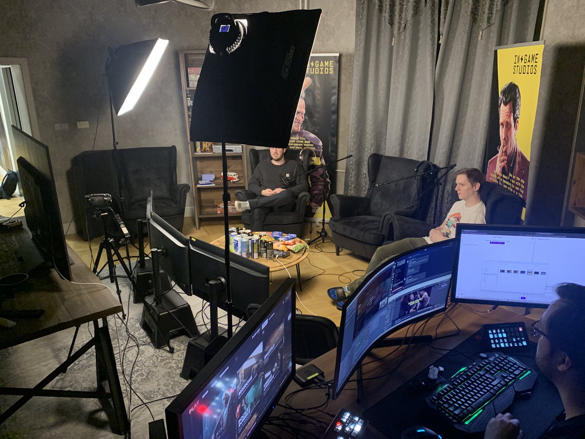 IGS (Crime Boss Developer) (@ingame_studios) on Twitter photo It looks calm, but the stream director is pretty stressed… We will play Urban Legends with influencers, but the specific missions are locked. Solution on the way… We will start in 15 minutes. It looks calm, but the stream director is pretty stressed… We will play Urban Legends with influencers, but the specific missions are locked. Solution on the way… We will start in 15 minutes.