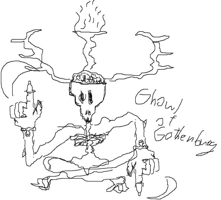 _kirisma's tweet image. ghoul of gothenburgh