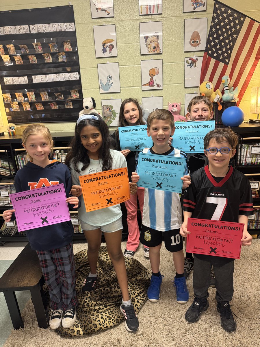 Lots of multiplication masters this week #RNEGreatThings