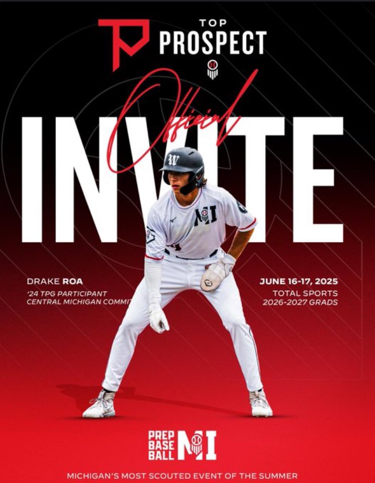 Graham Kubiak (@grahamkubiak) on Twitter photo Thank you <a href="/CoachGoodwinA/">Adam Goodwin</a> and <a href="/PrepBaseballMI/">Prep Baseball Michigan</a> for inviting me to compete at the top prospect games Thank you <a href="/CoachGoodwinA/">Adam Goodwin</a> and <a href="/PrepBaseballMI/">Prep Baseball Michigan</a> for inviting me to compete at the top prospect games