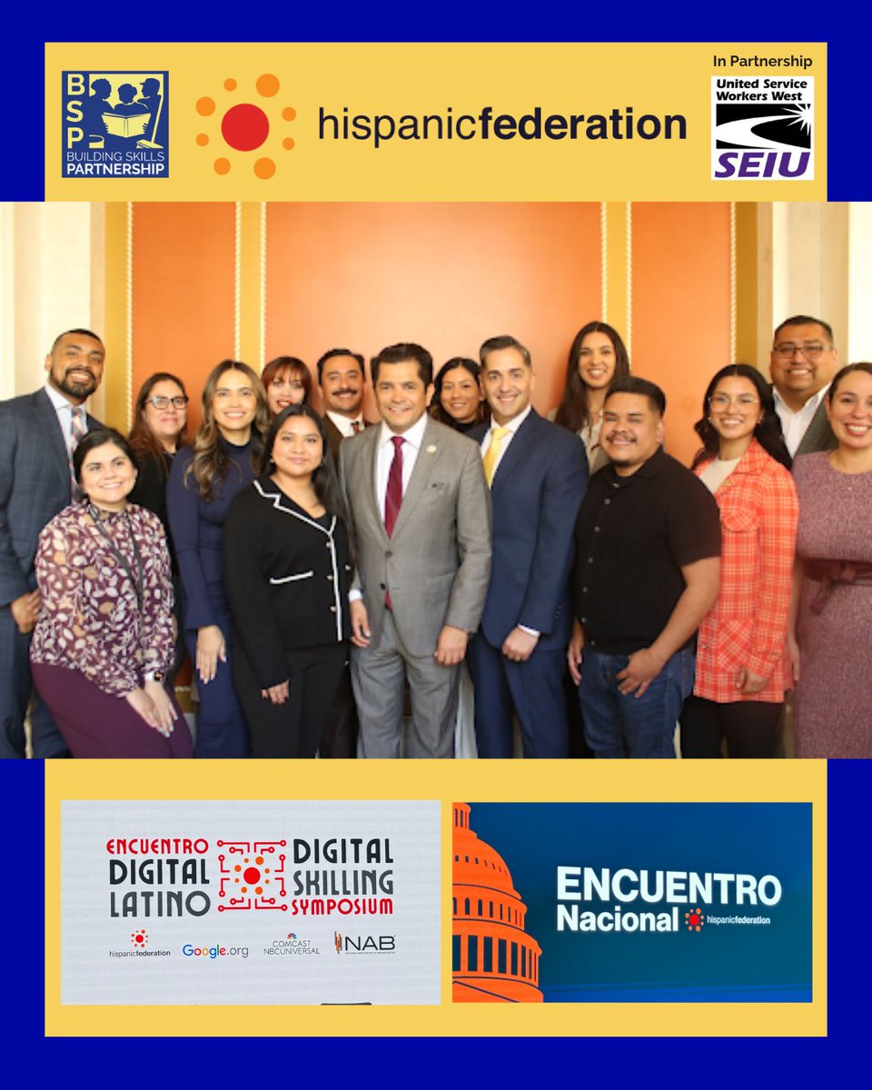 Building_Skills's tweet photo. Thank you, @HispanicFed  , for an insightful convening on supporting Latino nonprofit organizations! We appreciate your commitment to strengthening our communities.

#EncuentroNacional
#BSP_CA
#DigitalLiteracy
#DigitalEquity https://t.co/5GS6MTgs4k