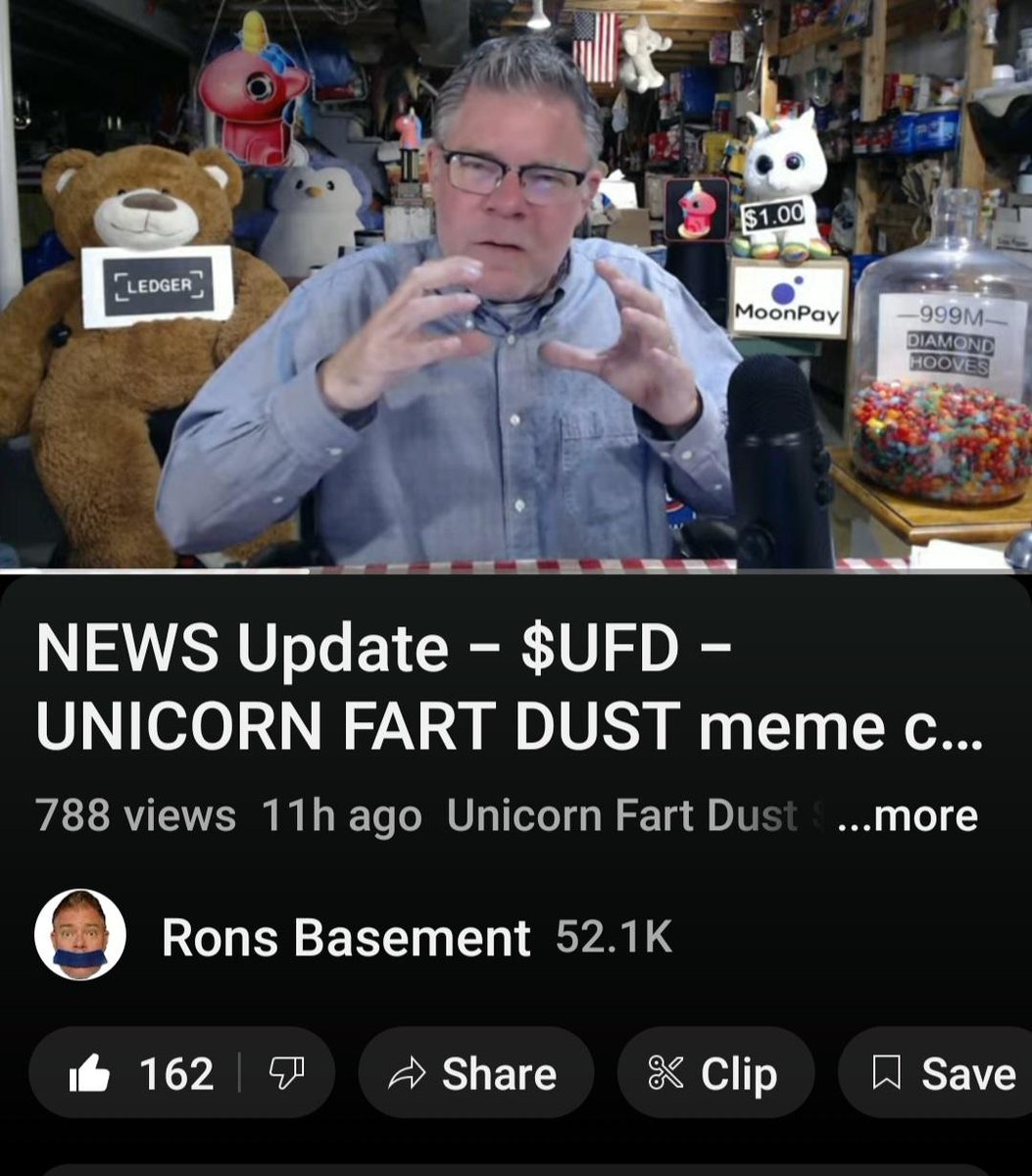 UpstairsSuzie's tweet photo. Ron's livestream from this morning currently has 788 views. I think we can do better! Have a good night $UFD Team. π¦π¨β¨#SpreadTheDust https://t.co/X5lv4I506n