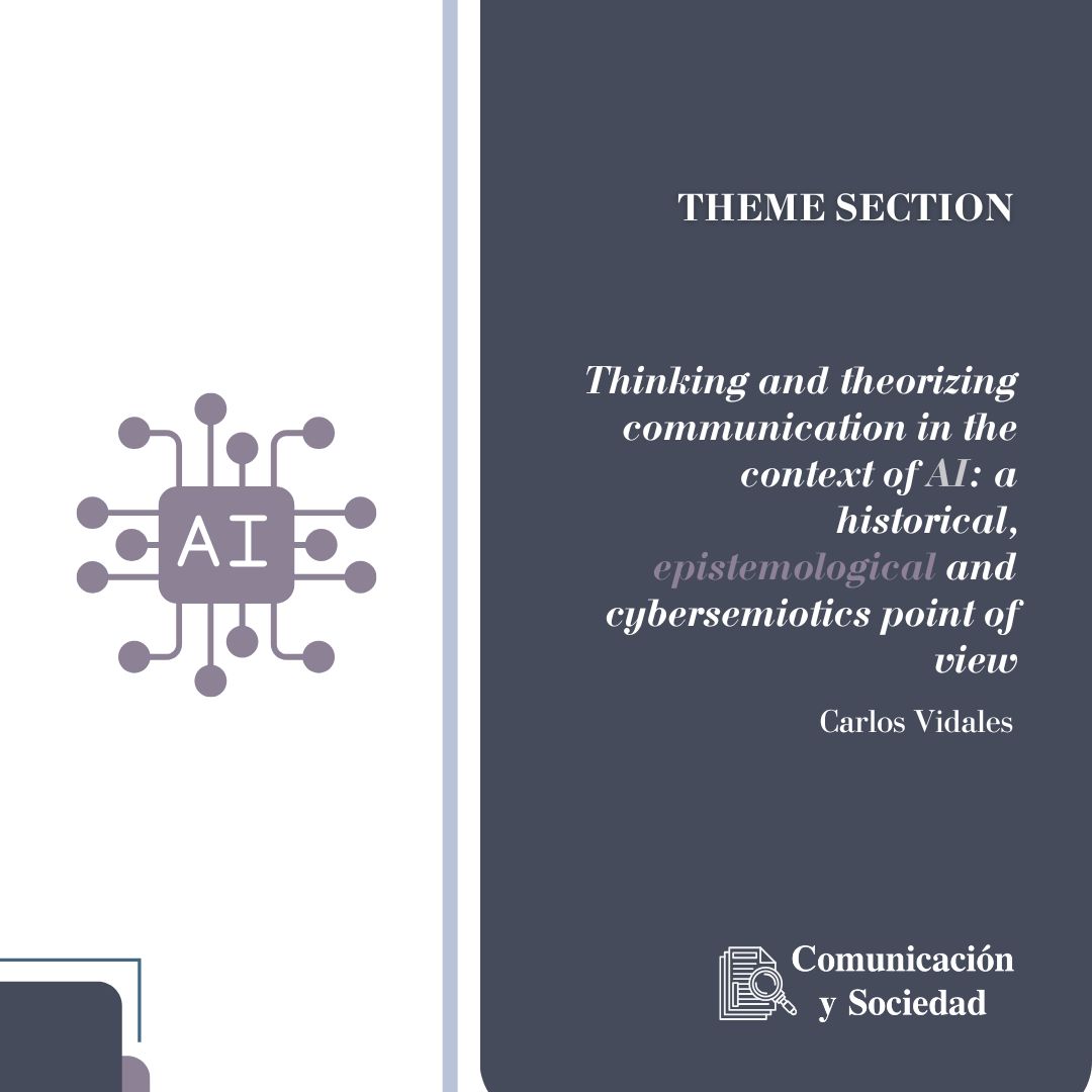 CySrevista's tweet image. 💡Carlos Vidales examines AI from a historical and epistemological perspective, using cybersemiotics to explore how our understanding of intelligence and communication is evolving.

📖 doi.org/10.32870/cys.v…

#AI #Cybersemiotics #CommunicationTheory #RCyS #CySJournal #AIResearch