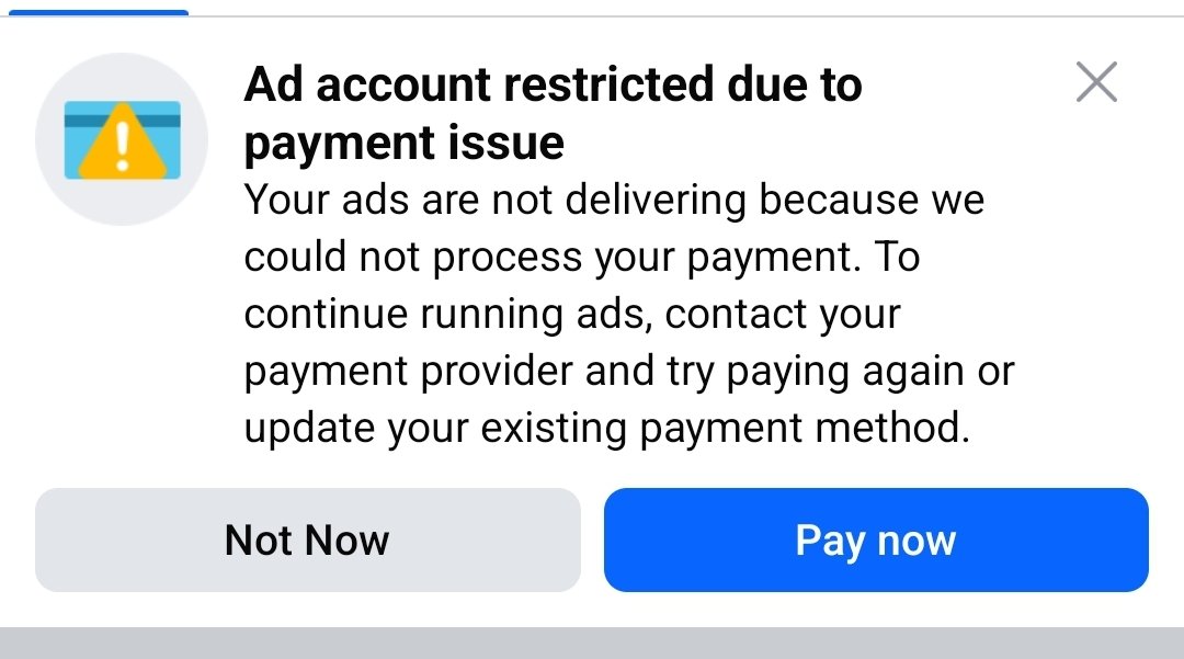 What?!?! We are still spending money. How am I getting this notification popping up on my personal fb feed? Could this be from boosting organic posts on our IG accounts feed?