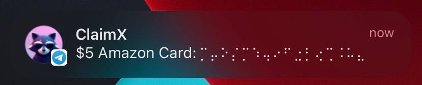 ClaimXSol's tweet image. Push notifications never looked better. 🦝🎁
$CLMX #CLAIMX
