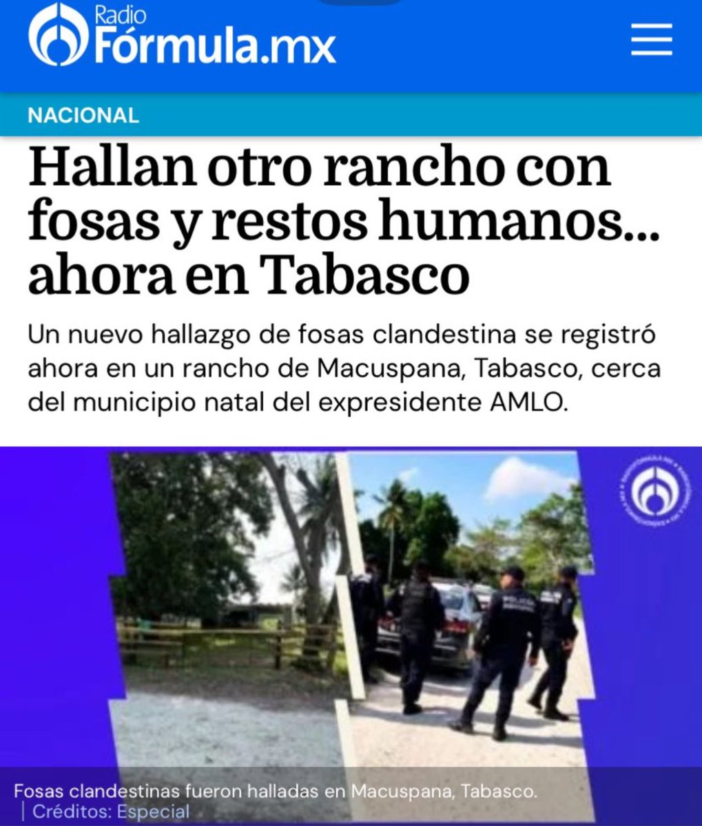En México ya hay más fosas de restos humanos que vuelos en el AIFA🥹