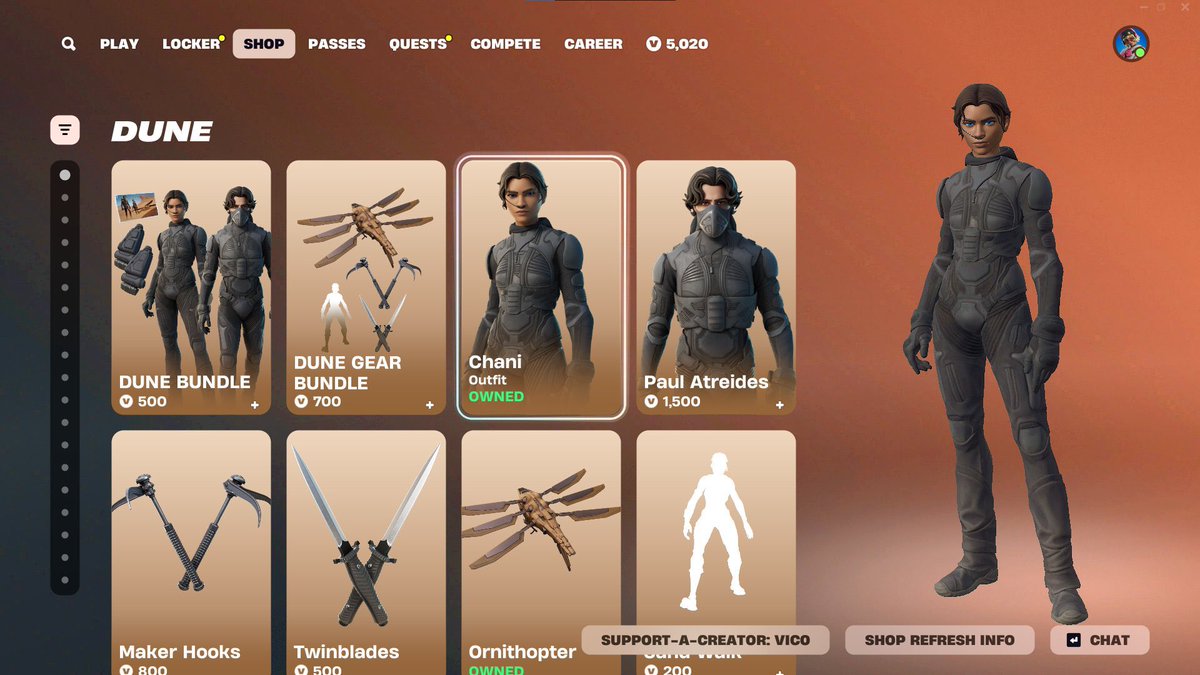 Wäre cool wenn jmd den creator code usen würde: Enju 👍